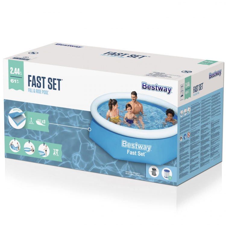Bestway Fast Set Pool 2,44 x 61cm