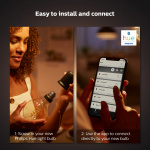 Philips Hue White Filament E27 Globe G93 550 lm Philips Hue White Filament E27 Globe G93 550 lm