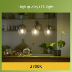 Philips LED E14 B35 Kron 2,3W (40W) Klar 485lm 2700K Energiklass A Philips LED E14 B35 Kron 2,3W (40W) Klar 485lm 2700K Energiklass A