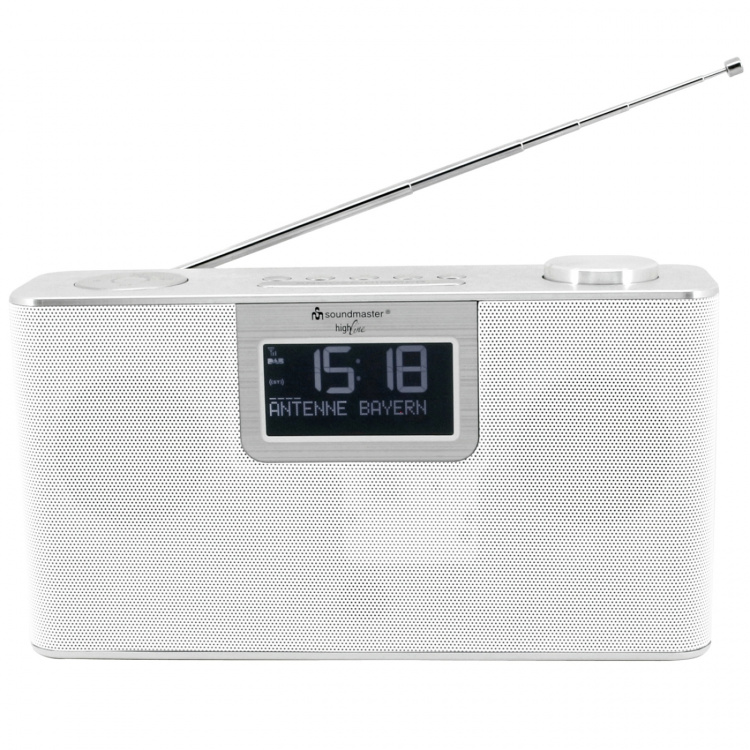 Soundmaster Radio DAB+/FM Stereo Bluetooth DAB700WE Vit