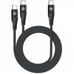 Celly USB-C - 2x USB-C-kabel 100W PD 1,3m Svart Celly USB-C - 2x USB-C-kabel 100W PD 1,3m Svart