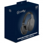 Celly Hörlurar Over-Ear Trådlösa Freebeat Svart Celly Hörlurar Over-Ear Trådlösa Freebeat Svart