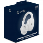 Celly Hörlurar Over-Ear Trådlösa Freebeat Vit Celly Hörlurar Over-Ear Trådlösa Freebeat Vit
