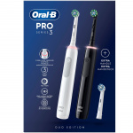 Oral B Eltandborste Pro3 Duo Black / White