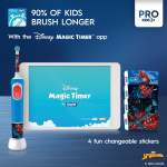 Oral B Eltandborste Vitality Pro Kids Spiderman HBOX