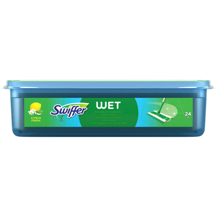 Swiffer Sweeper Fuktiga Refiller För Golv x24 - Citrus fresh