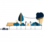 LightsOn Cosy Partyslinga 10 ljuskällor 5m slinga 3W IP44 LightsOn Cosy Partyslinga 10 ljuskällor 5m slinga 3W IP44