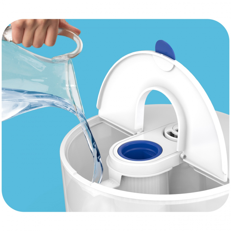 Vicks Top Fill Ultrasonic Humidifier with 2x Scent Pad Heater VUL585E4