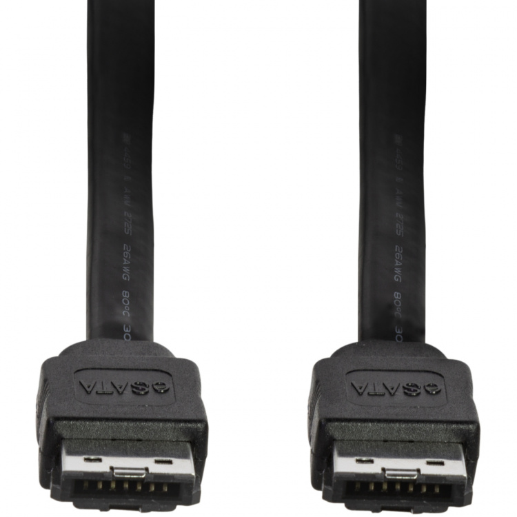 LogiLink eSATA-kabel Hane/Hane 6 Gbps 0,75m