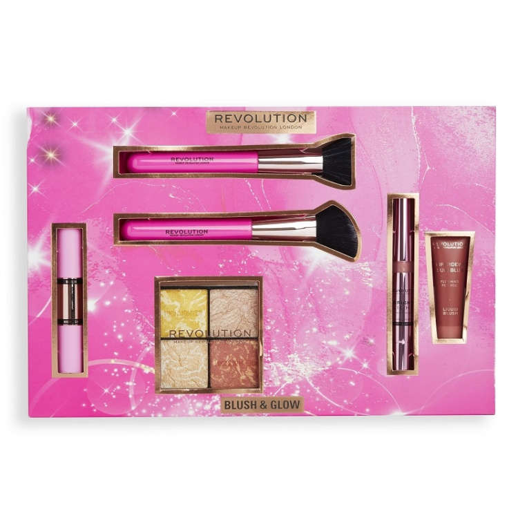 Makeup Revolution Blush & Glow Gift Set Makeup Revolution Blush & Glow Gift Set