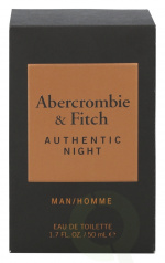 Abercrombie & Fitch Authentic Night Men Edt Spray 50 ml