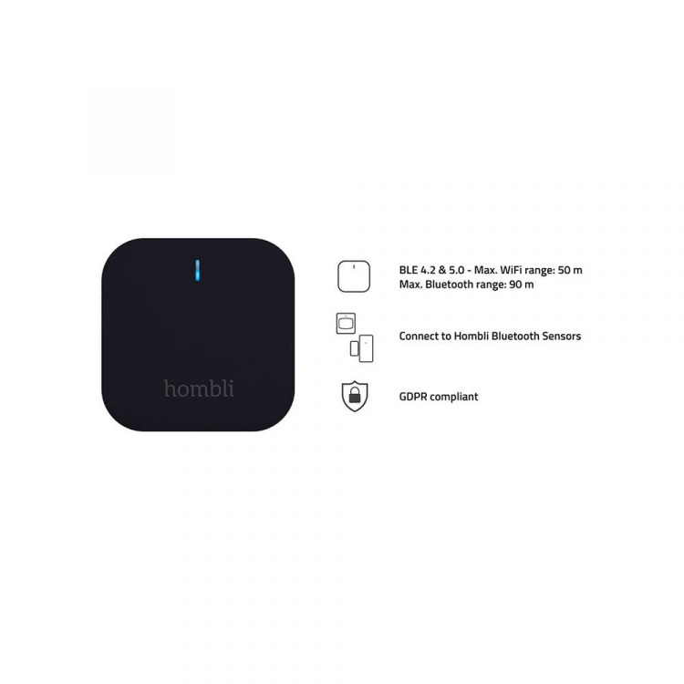 Hombli Smart Bluetooth Sensor Start Kit Svart Hombli Smart Bluetooth Sensor Start Kit Svart