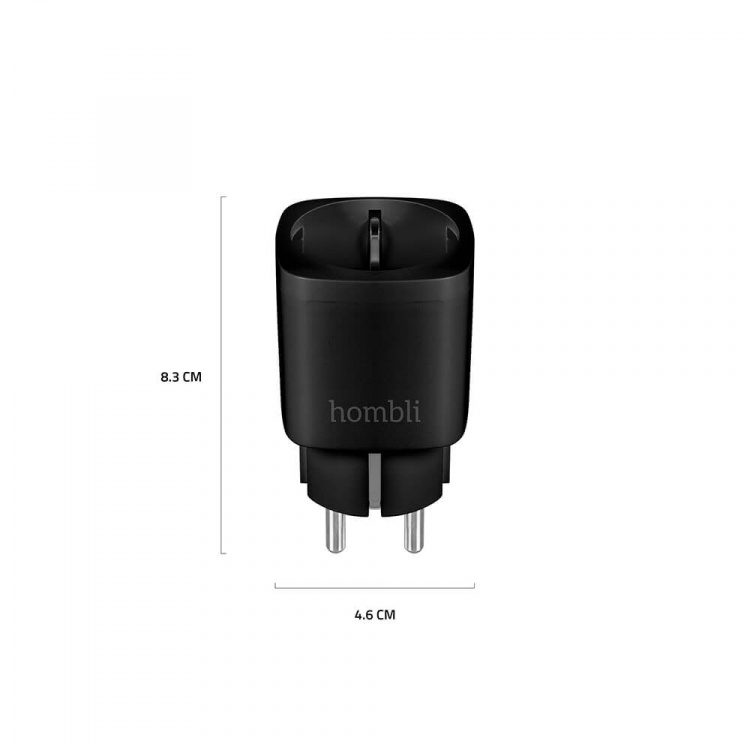 Hombli EU Smart Plug Promo Pack 2+1 Svart Hombli EU Smart Plug Promo Pack 2+1 Svart