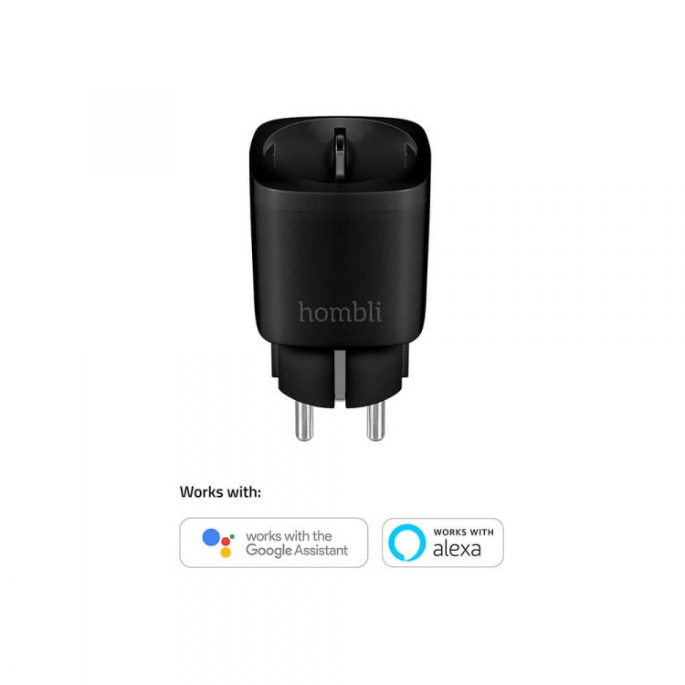 Hombli EU Smart Plug Promo Pack 2+1 Svart Hombli EU Smart Plug Promo Pack 2+1 Svart