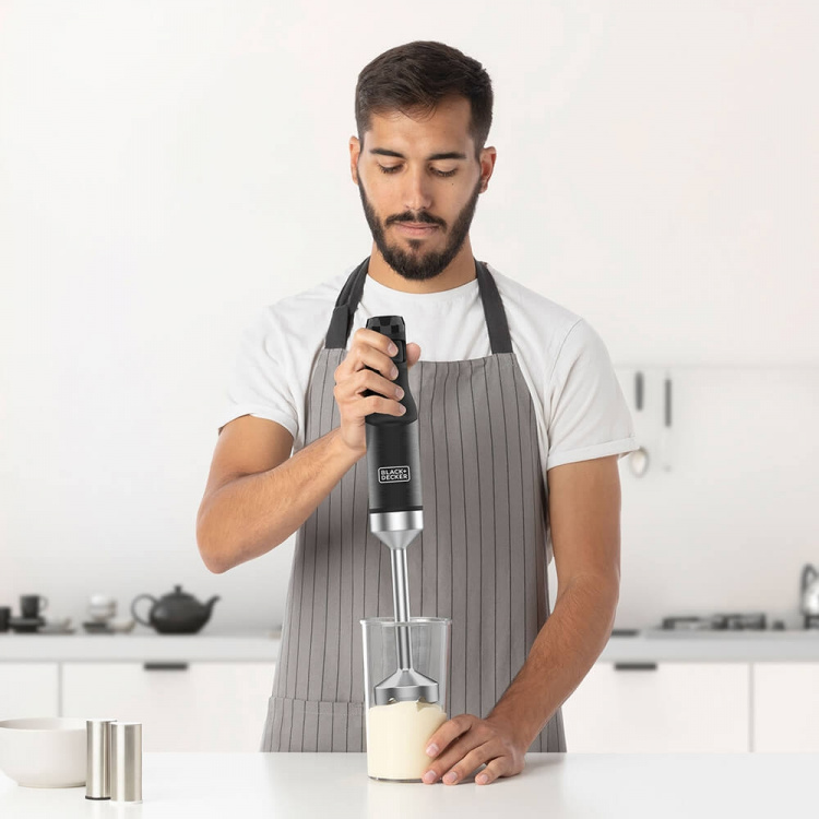 BLACK+DECKER Hand Blender 1500W Black Accessories BLACK+DECKER Hand Blender 1500W Black Accessories