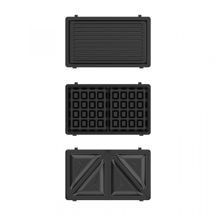 BLACK+DECKER Smörgåsgrill Sandwich Waffle BLACK+DECKER Smörgåsgrill Sandwich Waffle