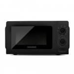 BLACK+DECKER Mikrovågsugn med Grillfunktion Svart