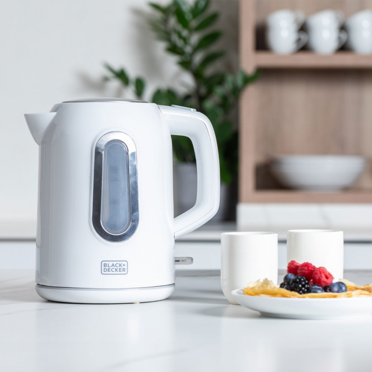 BLACK+DECKER Vattenkokare 1,7L Vit