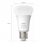 Philips Hue White Color Ambiance E27 4-pack
