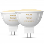 Philips Hue White Ambiance GU5.3 MR16 12V 400lm 2-pack Philips Hue White Ambiance GU5.3 MR16 12V 400lm 2-pack