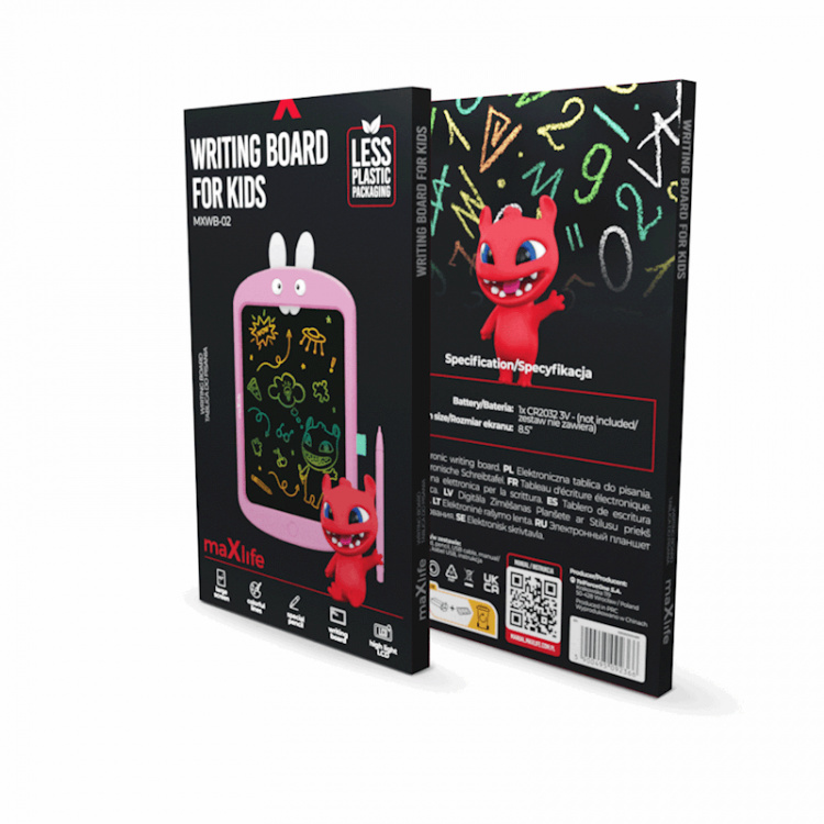 Maxlife MXWB-02 - Ritplatta, rosa Maxlife MXWB-02 - Ritplatta, rosa