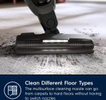 Electrolux Clean 500 ES52CB21DB Skaftdammsugare, Blå