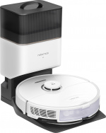 Roborock S8+ robotdammsugare, vit