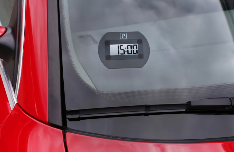 Needit Park Lite 2 Automatisk parkeringsskiva, Svart Needit Park Lite 2 Automatisk parkeringsskiva, Svart