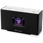Soundmaster UR240SW DAB+/FM radio med snabbval och klockradio-funktion Soundmaster UR240SW DAB+/FM radio med snabbval och klockradio-funktion
