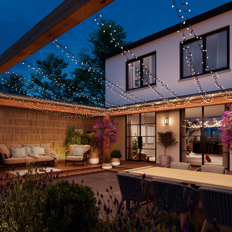 Philips Hue Festavia ljusslinga Inom-/utomhus 250 LED 20m