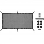 LogiLink Kabelnät för skrivbord 69x34 cm Svart