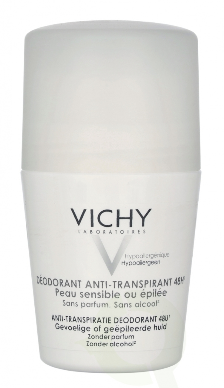 Vichy Deo Antiperspirant 48H Roll On White Cap 50 ml