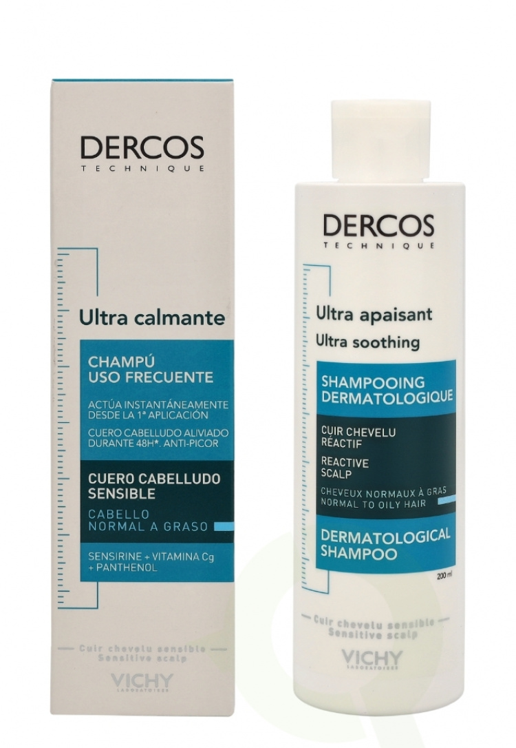 Vichy Dercos Ultra Soothing Shampoo 200 ml