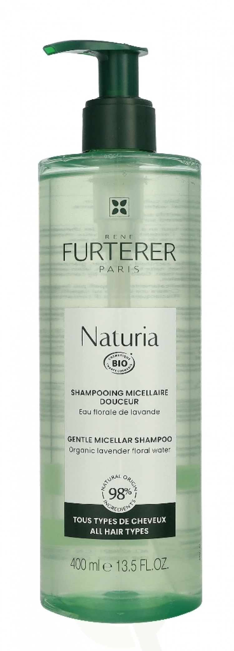Rene Furterer Naturia Gentle Micellar Shampoo 400 ml
