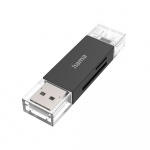 Hama USB-Kortläsare OTG USB-A USB-C USB 3.2 Hama USB-Kortläsare OTG USB-A USB-C USB 3.2