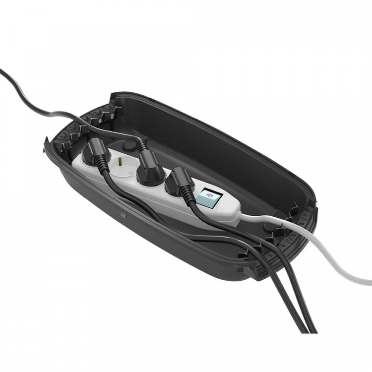 D-LINE Skyddsbox för grenuttag för utomhusbruk svart