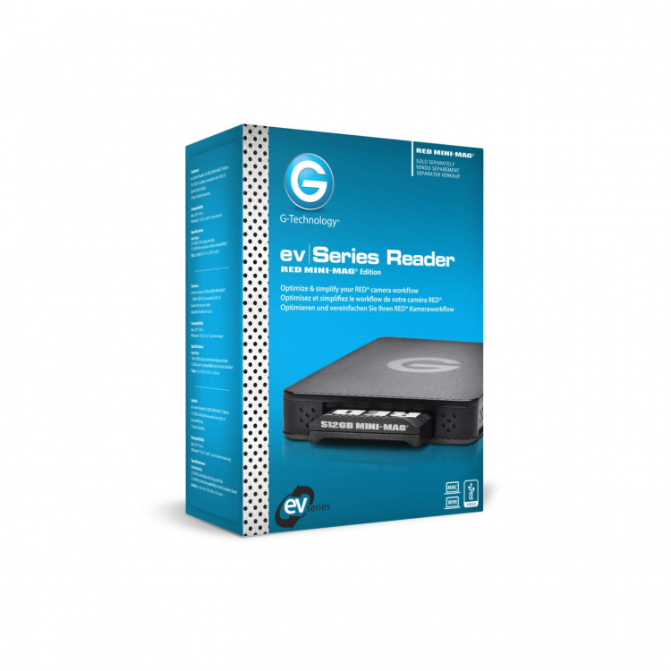 G-Technology GTECH Läsare RED Edition ev Series