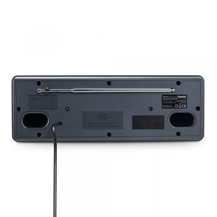 Hama Radio FM/DAB+/CD/BT DR1560CBT Svart