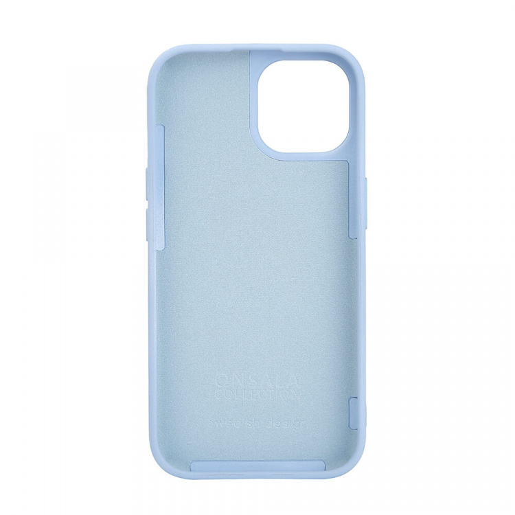 Onsala Mobilskal Silikon MagSeries Light Blue - iPhone 15