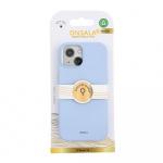 Onsala Mobilskal Silikon MagSeries Light Blue - iPhone 15