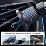 Gear MagSerie Telefonhållare Airwent MagSafe-laddning 15W Trådlös