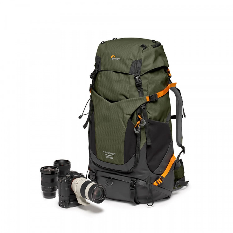 Lowepro Ryggsäck PhotoSport Pro 55L AW IV S-M Mörkgrön Lowepro Ryggsäck PhotoSport Pro 55L AW IV S-M Mörkgrön