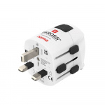 Hama Reseadapter Världen Pro Light 3-stift Hama Reseadapter Världen Pro Light 3-stift