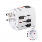 Hama Reseadapter Världen Pro Light 3-stift Hama Reseadapter Världen Pro Light 3-stift