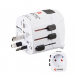 Hama Reseadapter Världen Pro Light 3-stift Hama Reseadapter Världen Pro Light 3-stift