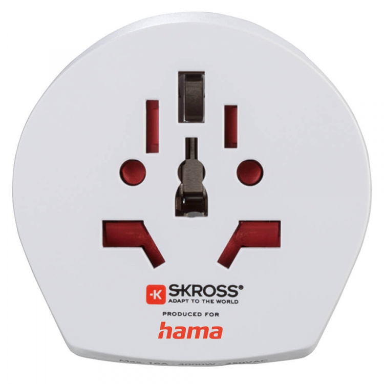 Hama Reseadapter Världen Pro Light USB 3-stift
