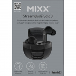 MIXX Hörlur Solo 3 In-Ear TWS Svart