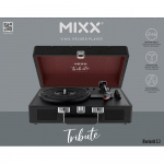 MIXX Vinylskivspelare Tribute Stereo Svart