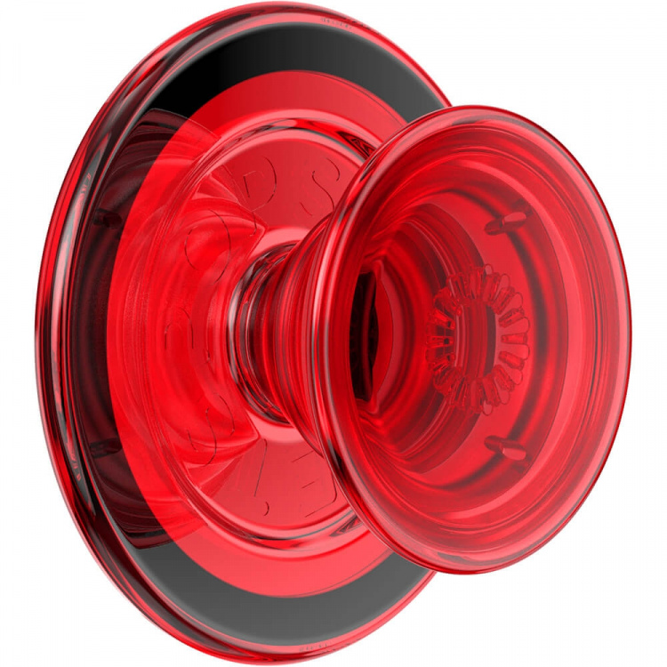 PopSockets PopGrip för Magsafe Danger Red Translucent PopSockets PopGrip för Magsafe Danger Red Translucent
