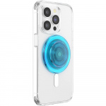 PopSockets PopGrip för Magsafe Electric Blue Translucent
